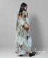 Open Back Pleat Dress